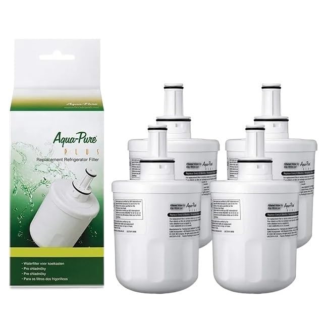 YHNNH Lot De Filtres À Eau De Rechange for Réfrigérateur, Compatibles avec Samsung, DA29-00003F, DA29-00003A, DA29-00003B, Aqua-Pure Plus, Pièces De...