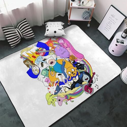 �A�h�x���`���[�^�C�� (1) �A�j�� �J�[�y�b�g �����` ���O �ėp �h�_�j �R�� �h�L �ӂ���Ǝ�G�� ������� ���g�[�Ή� �􂦂� ����~�ߕt �L�����N�^�[ �l�C �v���[���g 100 × 150 cm SH128