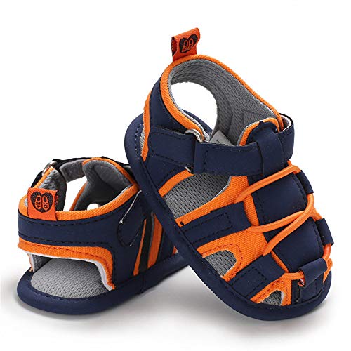 Hsdsbebe Infant Baby Boys Girls Summer Beach Sandals Breathable Athletic Anti-Slip Soft Sole Newborn First Walker Crib Shoes #TOP5