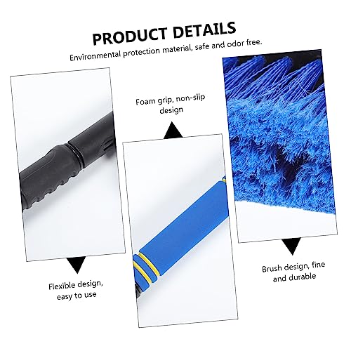 BESPORTBLE 3 Pcs Telescopic Snow Shovel Car Snow Shovel Snow Shovels Telescopic Broom Multitools Ice Cleaning Tool Extendable Snow Scraper Windshield Snow Window Outdoor Snow Brush Iron
