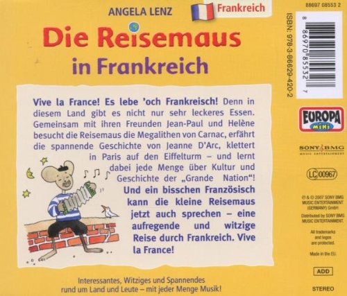 11/die Reisemaus in Frankreich