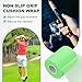 YELARXI Pre Wrap Tape, Non-Slip Grip Cushion Wrap Prewrap Athletic Tape- Fitting for (Tennis- Badminton - Pickleball - Sports) 11 Yard x 2.8 Inch & Green