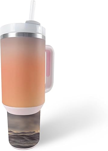 Miniatura 5 de MightySkins Skin - Vaso de vinilo compatible con Stanley The Quencher H2.0 FlowState de 40 onzas, Sunset Forest, protectora, duradera y única, fácil