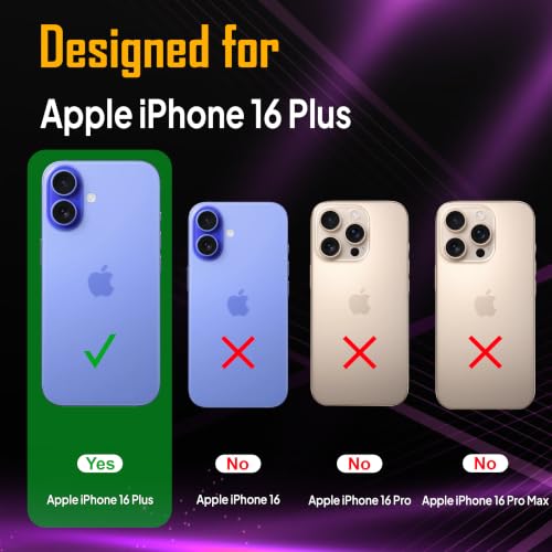 Image of Zapcase Crystal Clear Back case for iPhone 16 Plus | PC Back | TPU Bumper with Inner Rubber Grip | Metal Camera Guard Bezel | Metal Buttons | Scratch Resistant Cover | 2 Layer Edge Protection | Orange