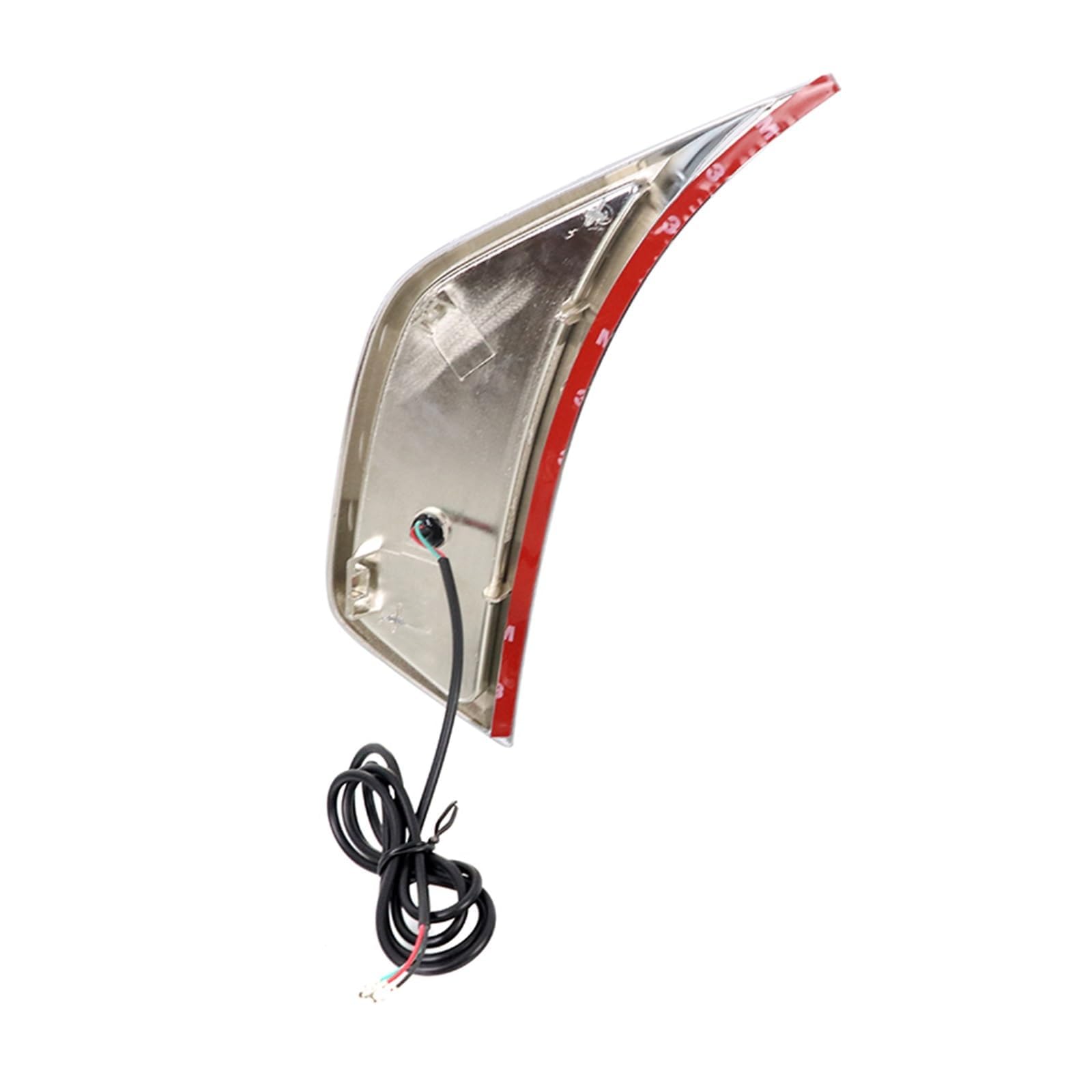 Elevador Modificado, Ahumado Brillante, Negro, Amarillo, Azul y Amarillo, Blanco y Amarillo. Luz de señal de Giro LED dinámica, luz Intermitente secuencial en el Espejo retrovisor