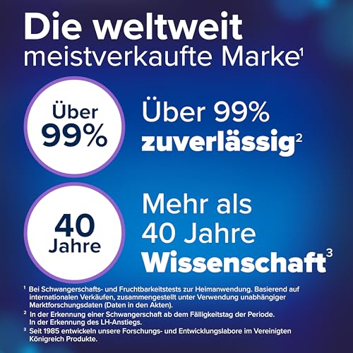 Clearblue Ovulationstest Fortschrittlich und Digital und Schwangerschaftstest – für doppelte Chancen, schwanger zu werden, 10 + 1 Tests