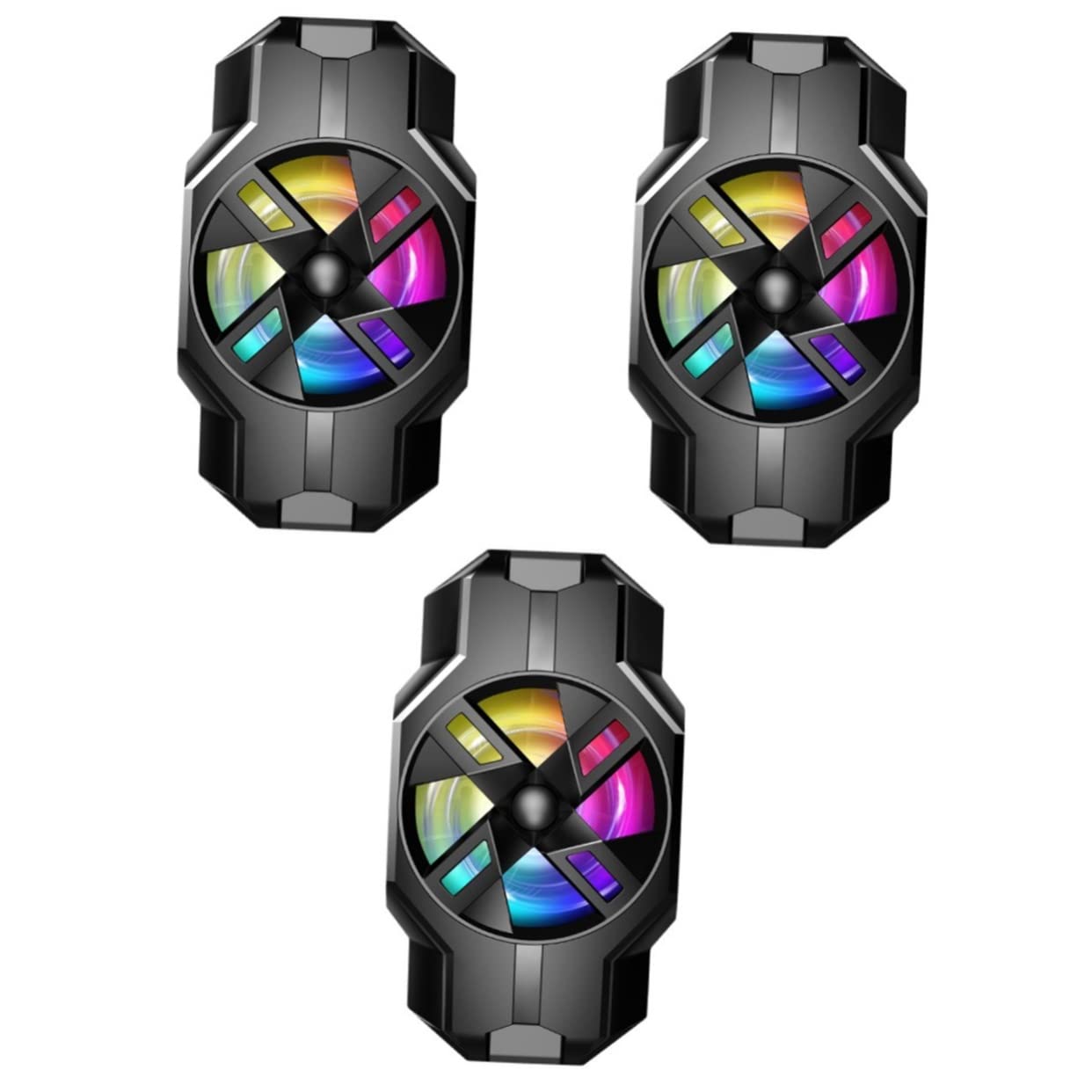 Gatuida 3stücke Handy Kühler Mit Tragbarer Smartphone Radiator Semi-konduktive Kühlung Für Gaming Und Live- Leiser Usb Für Mobiles Spielvergnügen