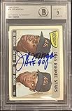 Joe Morgan Signed 1965 Topps #16 Autograph Rookie Card HOF 90 Insc. Auto 9 BAS - Baseball Slabbed...