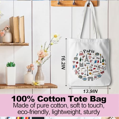 New York Chicago Nashville Paris Las Vegas Souvenirs Gifts Beach Canvas Tote Bag for Women Christmas Birthday4