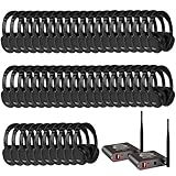 Talent Silent Disco Noir Premium Headphone 50 Pack with 2 Transmitters