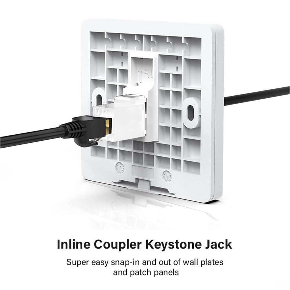 Amazon.co.jp: xiwai 10ギガビットUTP CAT7カプラー インラインキー