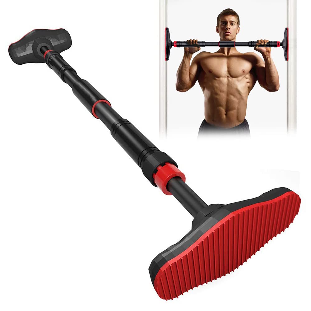 Joyfit Adjustable Pull Up Bar with No Screw Easy Installation and Anti-Skid Mount for Strength Training, Upper Body Home Workout Bar For Men and Women, Max Load - 100 kgs (B09QS7G32V) Amazon Price History, Amazon Price Tracker