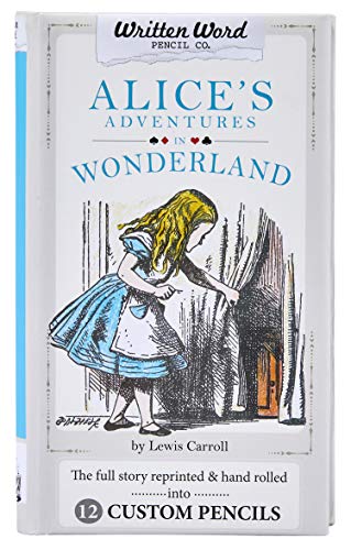 Lápices clásicos con historia Alice in Wonderland 12 unidades miniatura 2