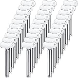30 Pcs Toothpaste Squeezer Tube Roller Toothpaste Squeezer Tube Key Squeezer Metal Toothpaste Roller...
