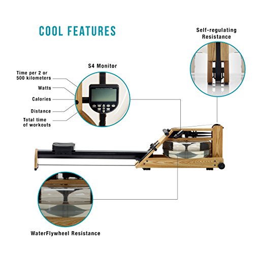 WaterRower-Water-Rower-Exercise-Machine-A1-S4-Natural-with-Self-Regulating-Resistance