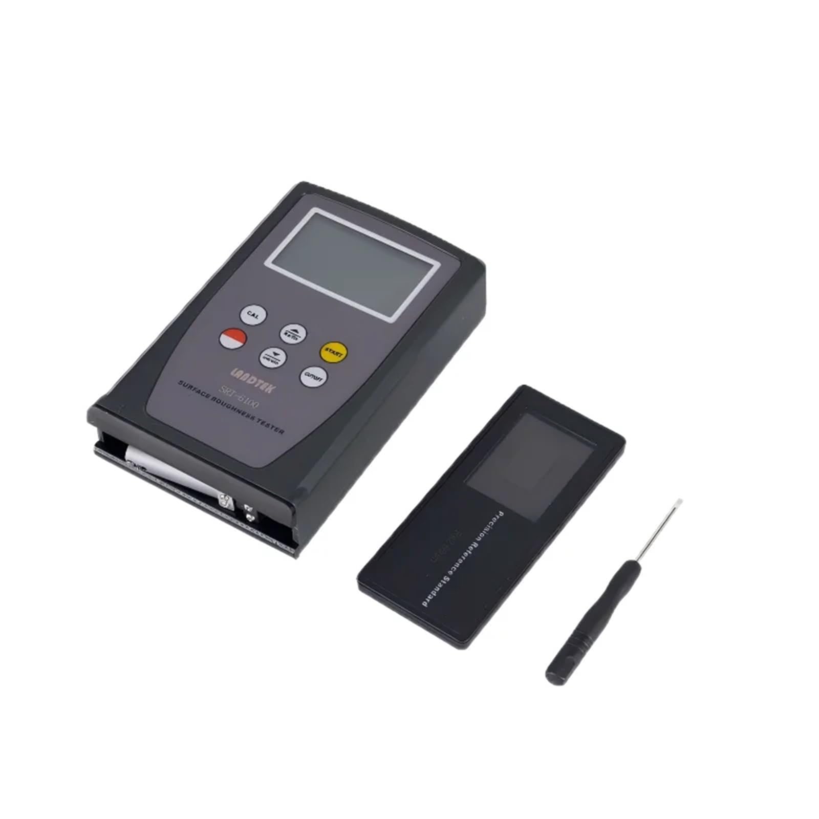Medidores de rugosidad superficial, Modelo económico de alta precisión del probador rugosidad superficie Digital portátil 6100 con pantalla LCD Ra Rz