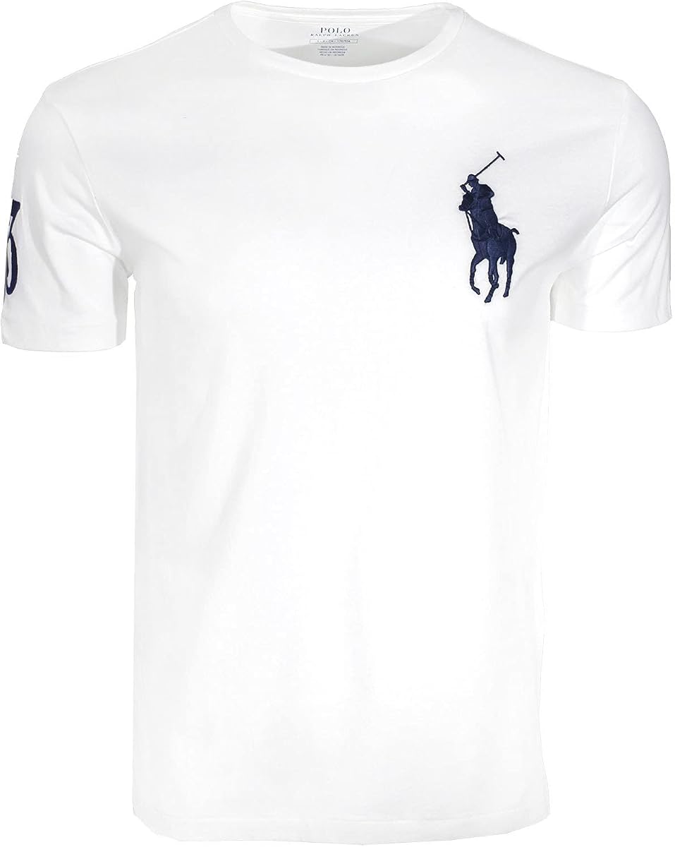 Polo Ralph Lauren Mens Crew Neck Big Pony T-Shirt