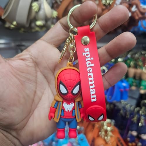 Image of OTTAVO Cute Cartoon 3D Silicone High -Quality PVC Material Keychain, Suitable for Boys and Girls - Pack of 1.