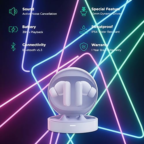 Image of Bluetooth Ear Buds with Fast Pairing Portable Charging Case Noise Isolation Mic for Calling Music Gaming (Design 341)