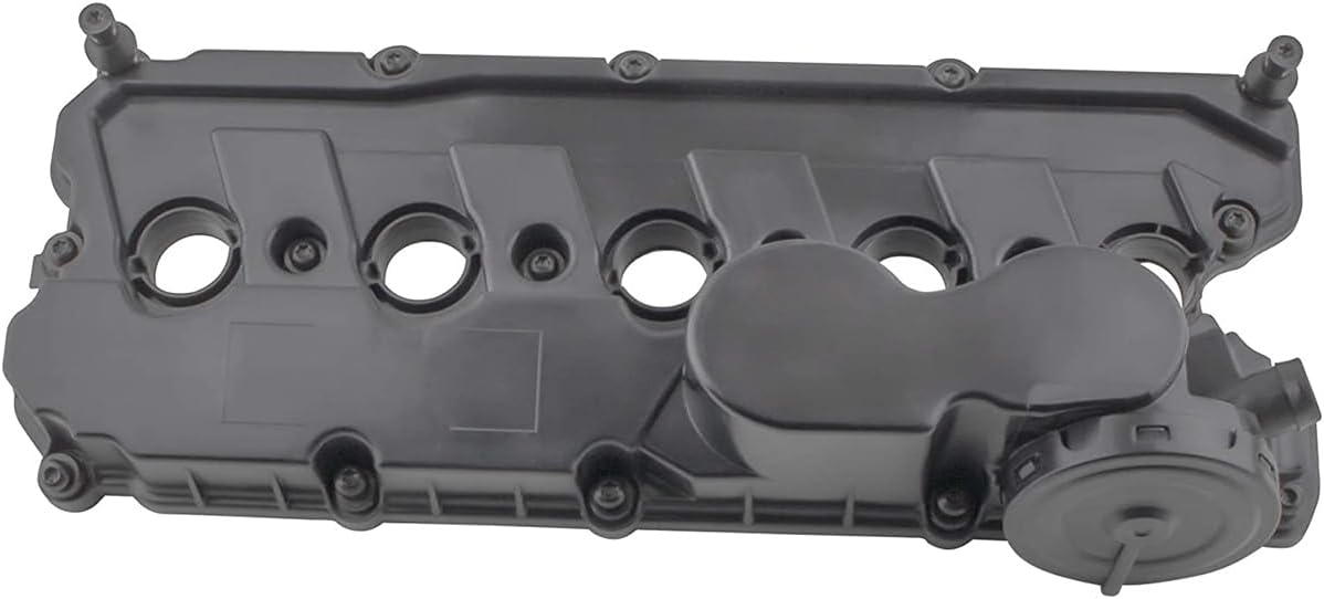 Engine Valve Cover with Accessories Kit, Cylinder Head Cover Compatible with 2006-2014 for Volkswagen Jetta Beetle Golf Passat Rabbit SportWagen 2.5L 5 Cylinder Part# 07K-103-469-L 07K103469L