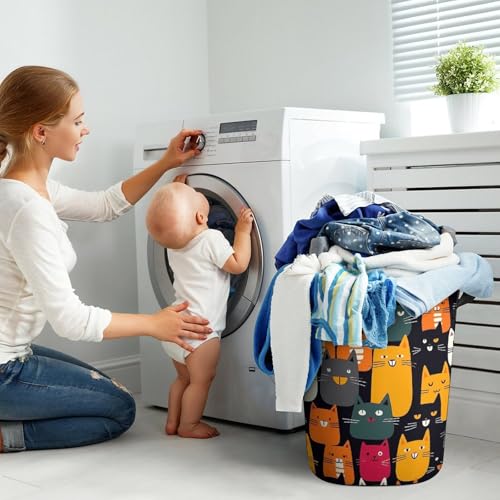 Panier à linge imperméable pliable en forme d'animal anti-odeur et humidité - 7