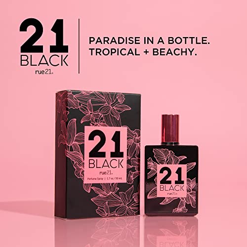 21 Black By Rue 21 Eau De Parfum Women's Perfume Spray - 1.7 Fl Oz (50 Ml) #TOP3