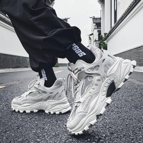 Men's Casual Athletic Shoes Tennis Walking Shoes Workout Athleisure Chunky Fashion Sneakers for Men4