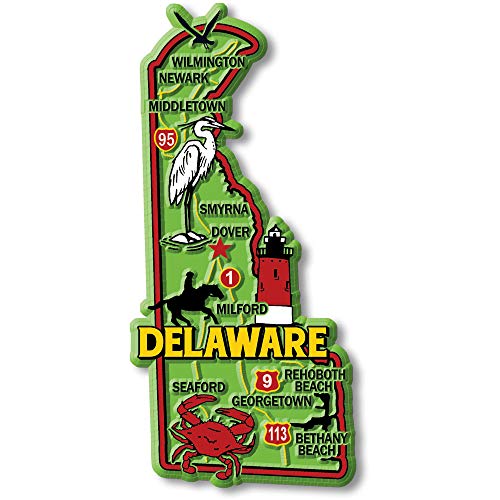 Imán decorativo de caucho Classic Magnets 2.2 x 4.7 pulg