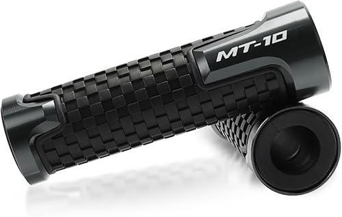 Miniatura 6 de Agarres para manillar de motocicleta de 78 pulgadas, 0.866 in, agarre de manillar de carreras para Yamaha MT10 MT-10 MT03 MT25 FZ10 MT01 MT-07 2018