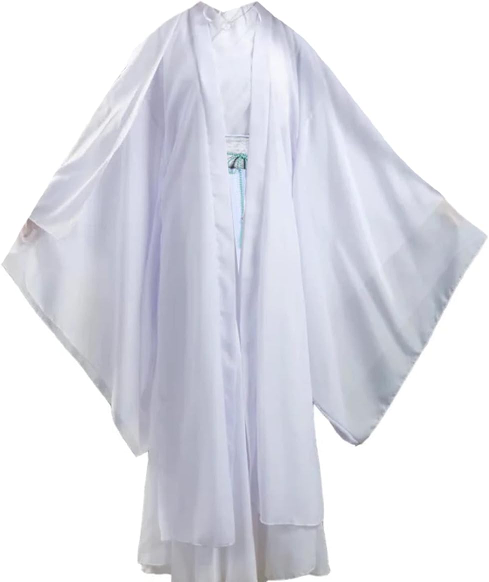 Adult Men White Hanfu Suit Outfit