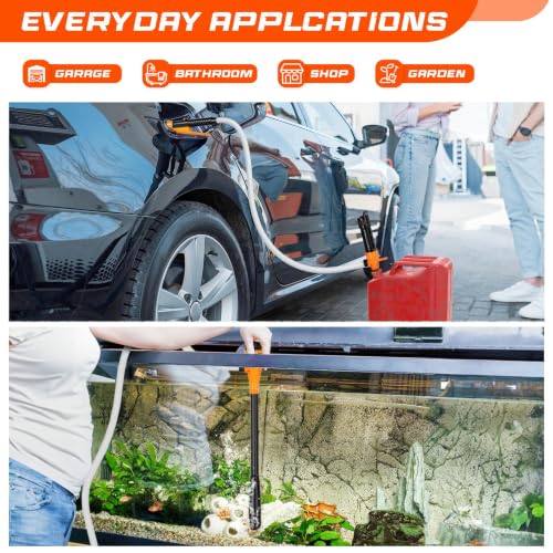 Image of Portable Cordless Fuel Transfer Pump Battery Powered