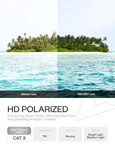 Image of Mryok Replacement Lenses Compatible with Ray-Ban Meta Wayfarer RW4006 50mm / Gen 2 RW4012 50mm Smart Glasses, HD Polarized