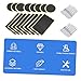 BESPORTBLE 4sets Bike Tire Repair Kit Self-Adhesive Patches Metal File for Quick Repairs Road and Mountain and Easy to Use