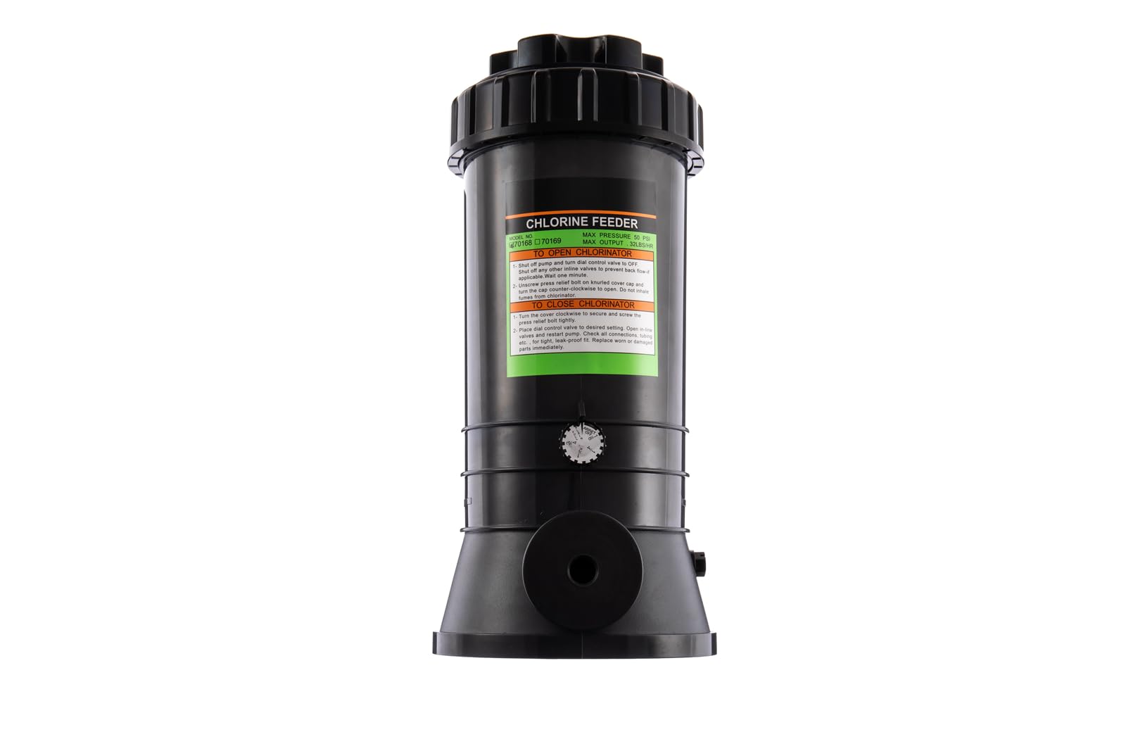 Automatyczny chlorator do basenu naziemnego i basenu naziemnego, ze zbiornikiem 4 kg, kompletny zestaw podajnika chloru off-line
