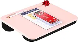 LAPGEAR Mesa de colo compacta - quartzo rosa - serve para laptops de até 15 polegadas - Estilo nº 43104