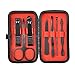 Produktbild TO-LO-Professional Maniküre-Set - 7-teiliges Maniküre- und Pediküre-Set, Nagelschere, Maniküre- und Pediküre-Set, Echtledertasche, Reisemaniküre-Set