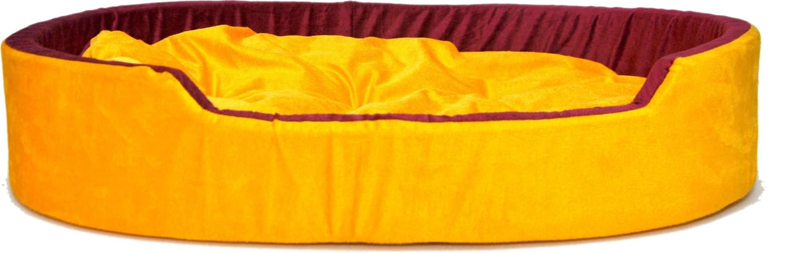 See full amazon price history chart for SKYMINT Reversible Dual Ultra Soft Velvet Yellow Maroon Color Luxury Sofa Ovel Bed PET Bed | Dog Bed | CAT Bed | Puppies Puppy Bed | Rabbit Bed (3XL) SKYMINT Reversible Dual Ultra Soft Velvet Yellow Maroon Color Luxury Sofa Ovel Bed PET Bed | Dog Bed | CAT Bed | Puppies Puppy Bed | Rabbit Bed (3XL) (B0CJGMVFD3) Amazon Price History, Amazon Price Tracker