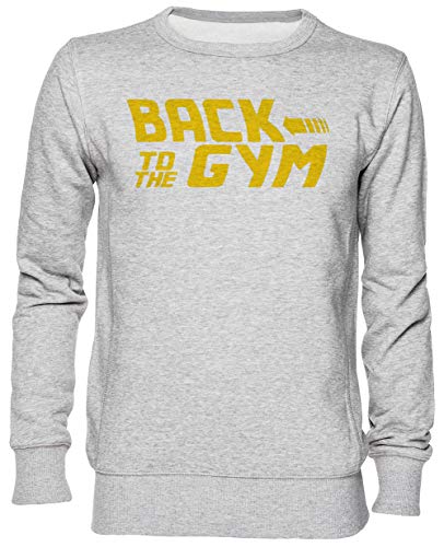 Sweat-shirt jersey gris coupe unisexe taille L pour éviter le froid