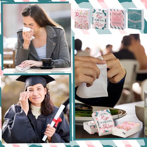 Image of Outus 200 Pack Travel Pocket Tissues, Individual 3 Ply Facial Tissue Packs
