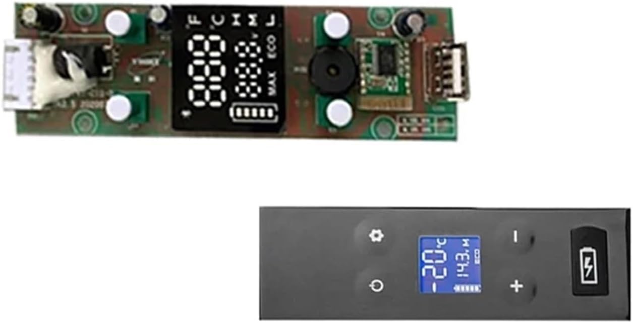 Compatible with Alpicool Control Panel PCB Board Portable Car Refrigerator Circuit Board Freezer Accessories Vehicle Freezer Control Panel(PCB-T60)