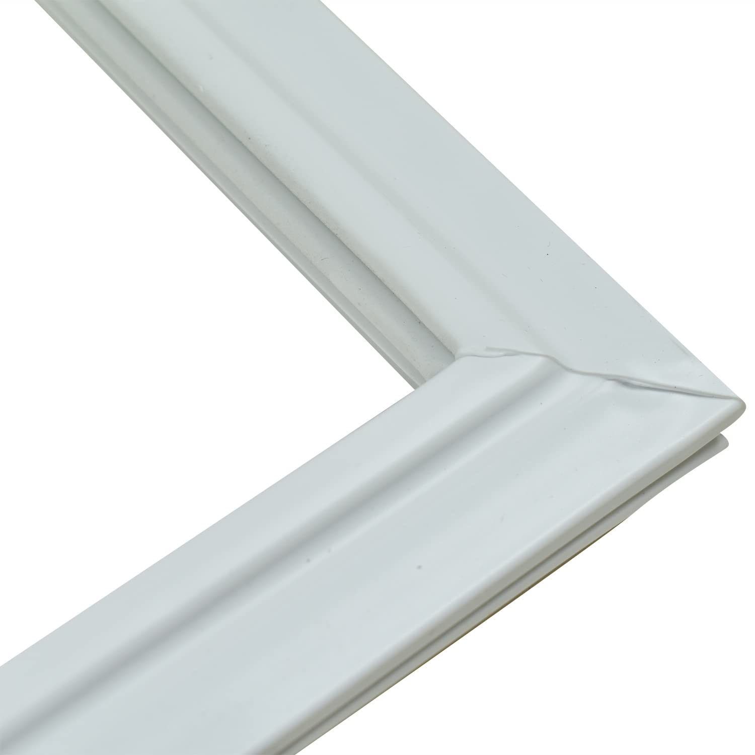 sparefixd Junta de goma para puerta inferior Bosch, color blanco para frigorífico y congelador