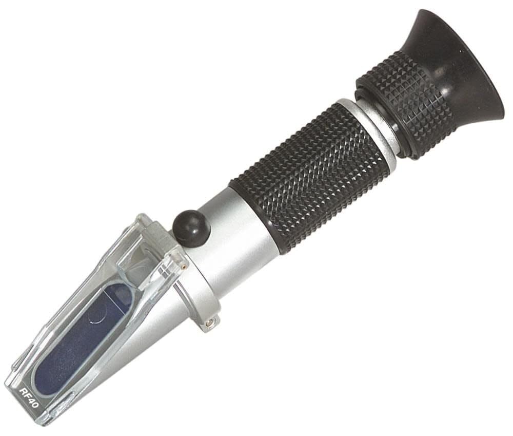 Extech RF40 Battery Acid and Engine Coolant Refractometer Fahrenheit black