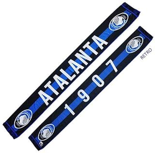 -Giemme Atalanta Sciarpa in Raso Prodotto Ufficiale (Atalanta BC)