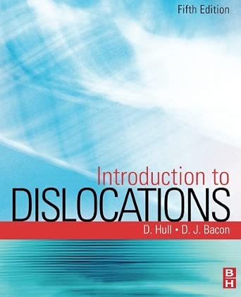 Introduction to Dislocations by Derek Hull book cover