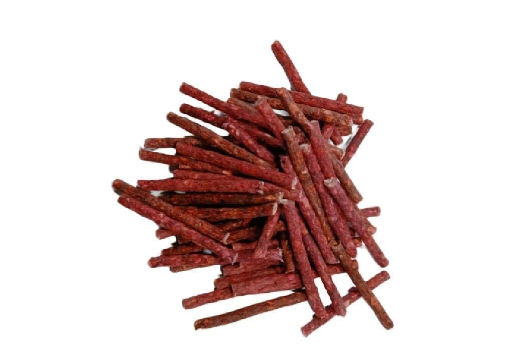 TAJ Dog Chew Sticks | Munchie Sticks Chicken Flavors Chew Sticks Treat Snacks for All Breed Dogs | Dog chew Sticks Red Munchy (Mutton, Pack of 1 kg) (150 Pieces) (B09PBWTK34) Amazon Price History, Amazon Price Tracker