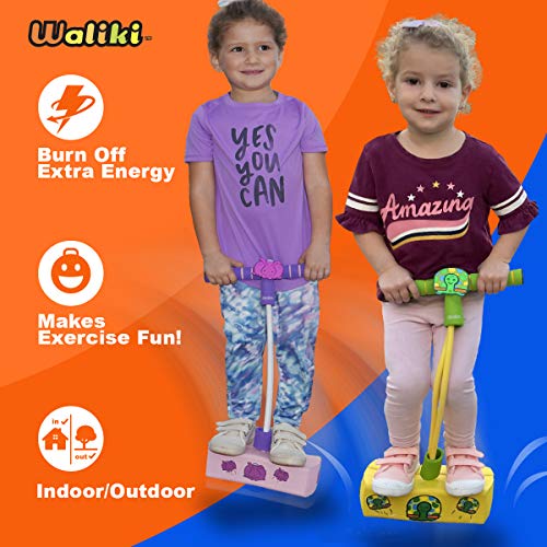 Waliki Foam Pogo Hopper | Tortoise And Hare Jumper Race Pack | Best Toy For 3 Year Old| 2 Pack #TOP2