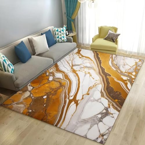 Tapis de luxe moderne abstrait et géométrique pour sublimer la décoration du salon - 2