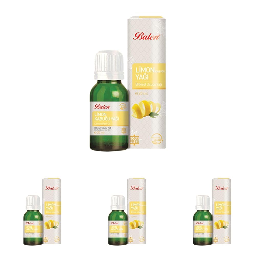 Balen Limon Kabuğu Yağı 5 x 20 ML (4 paketi)