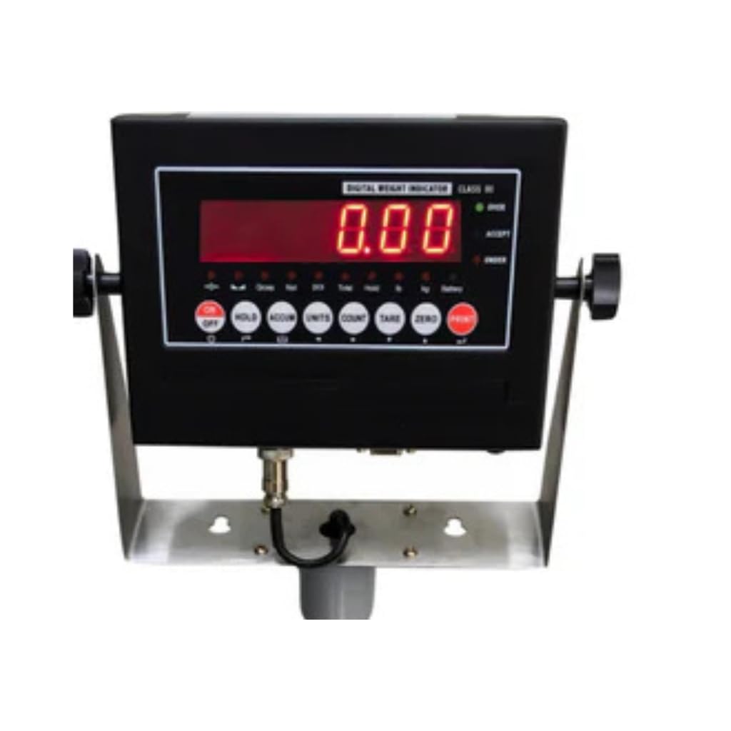 SellEton SL-915-Series NTEP, Legal for Trade Bench Scale with Stainless Steel Bench top & Free Software | 18" x 18" Capacity: 400 lb x 0.05 lb