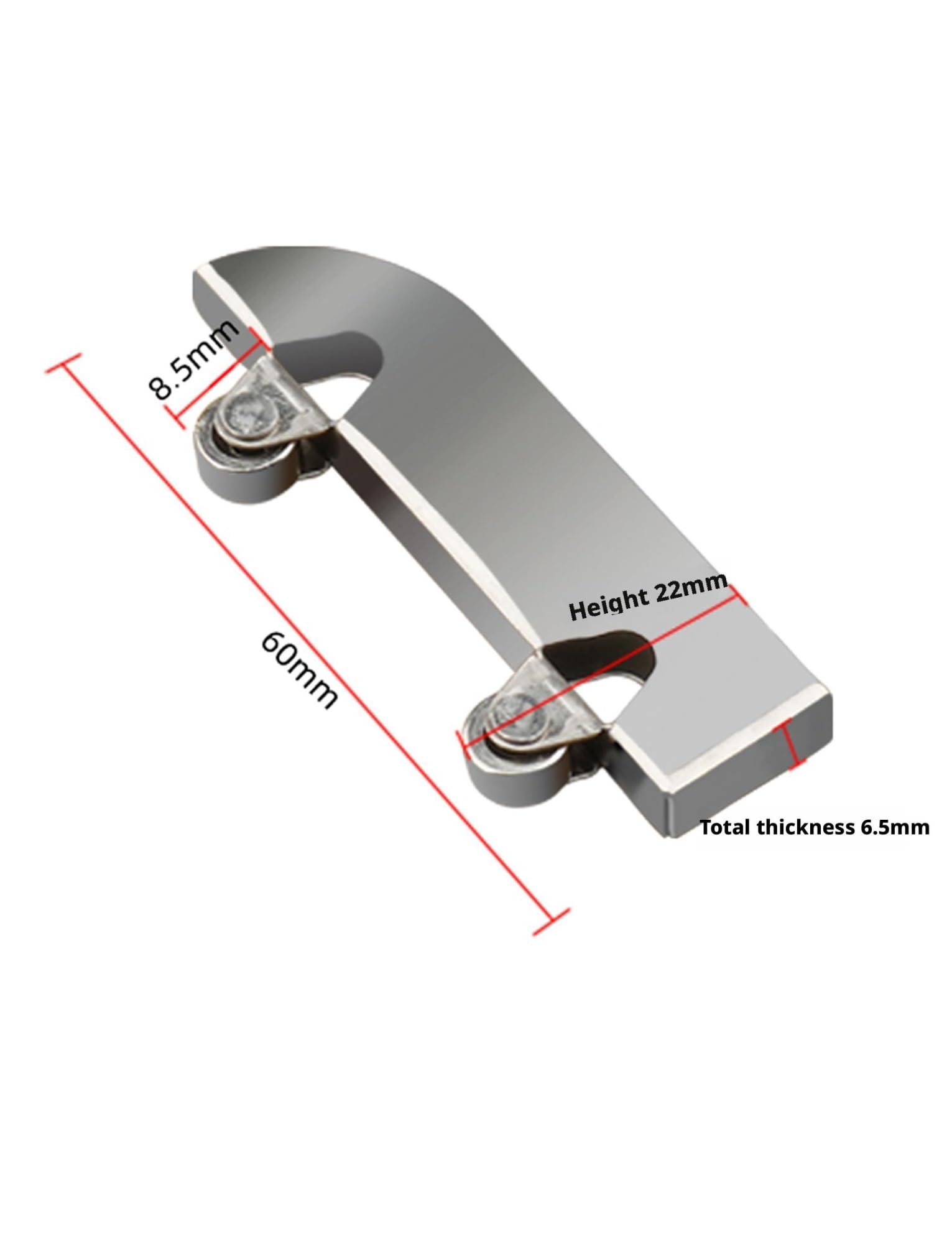 Guías para puertas correderas, Puerta corredera de doble carril con polea for vitrina cristal 3-5 mm, 20-200 cm(100cm)